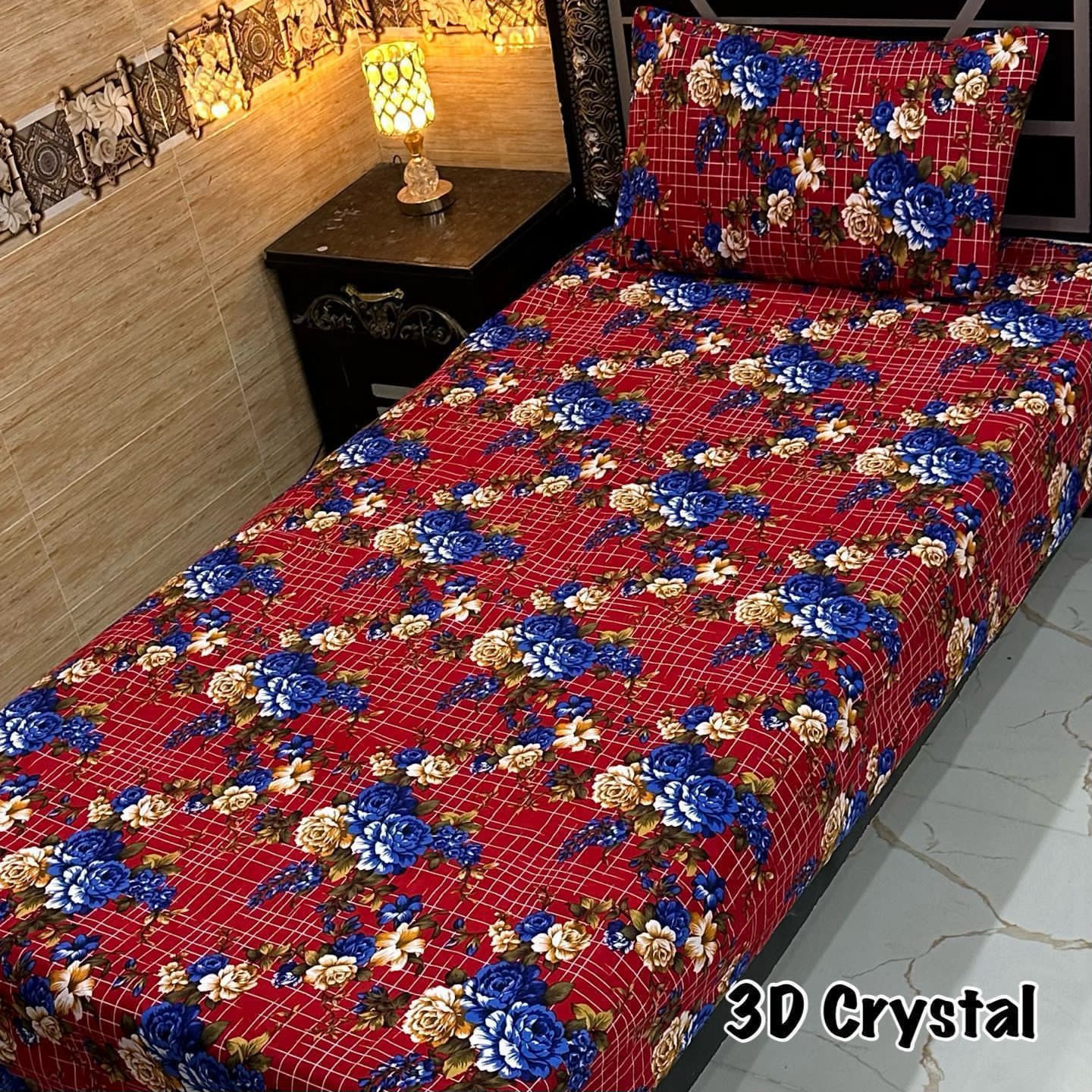 4PC 3D Single Pure Cotton