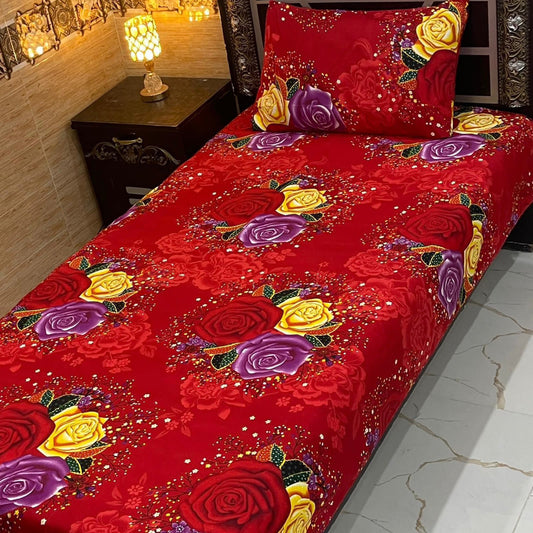 4PC 3D Single Pure Cotton