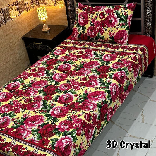 4PC 3D Single Pure Cotton
