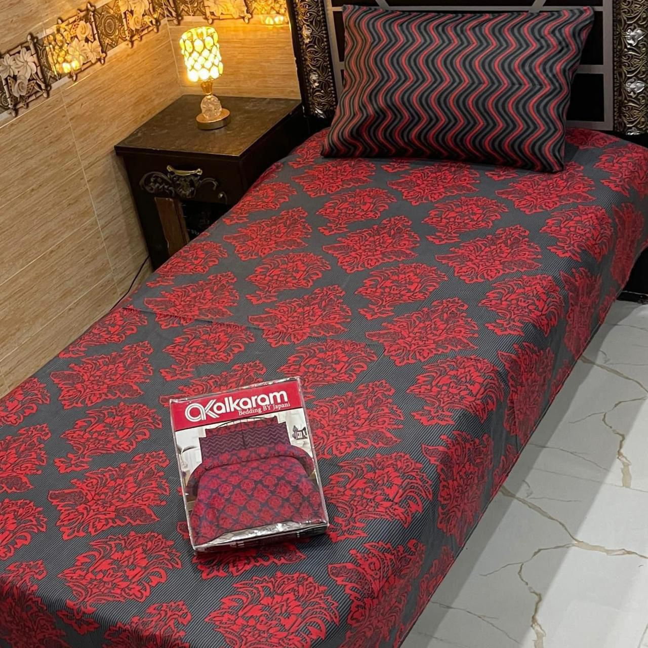 4Pc Mix Cotton Single Pair Bedsheets
