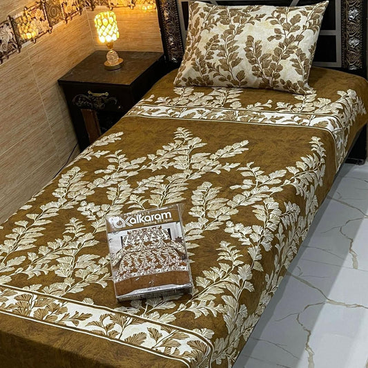 4Pc Mix Cotton Single Pair Bedsheets